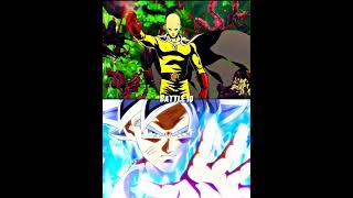 Saitama vs Goku | Suggestion series part 8 #anime #dragonball #onepiece