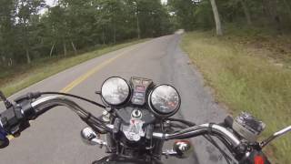 Motovlog, Riding My 1981 Honda CB750 Custom East Hampton NY.