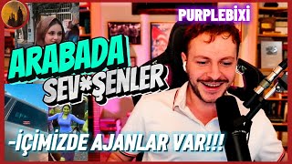 PURPLEBİXİ ARABADA İLİŞKİYE GİREN ÇİFT HABERİNİ OKUYOR!!!