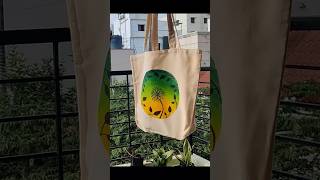 BAG PAINTING IDEAS | FABRIC PAINTING | DIY TOTE BAG DESIGN