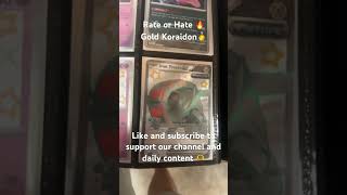 Twilight Masquerade! Gold Koraidon EX! Pulled in Live opening🔥🥇#newbhits #pokemon #ptcg