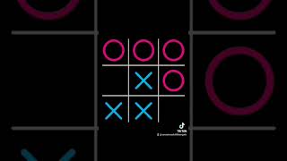 I did it :)Is it really the hardest AI to beat on tiktok? #challenge #tiktok  #tictactoe #game