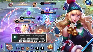 Epic Comeback! Disuruh Main Odette Malah Gini kan Jadinya | Mobile Legends