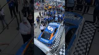 Looking good in victory lane! 🏁🏆🧱 #NASCAR #Racing #Winner #Victory