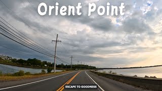 North Fork Living - Riverhead to Orient Point Ferry - 4K Drive - Long Island NY - Winery