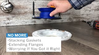 Fix Low or Broken Toilet Flange Easily with One-N-Done Repair Kit | Stop Leaks & Wobbles Instantly!