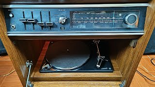 Let's refurbish a record player console || NATIONAL SC-750