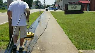 Concrete Power Washing Cleaning