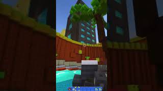 Coconut Mall in MINECRAFT Tour! #mariominecraft #minecraftshorts #minecraft #mariokart #shorts