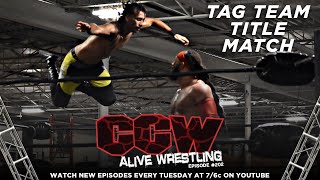 CCW Alive Wrestling: Episode 1.202 "Betrayal" feat. Kaci Lennox, The Qrown, Eddie Valentine