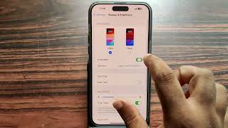 how to turn off light mode on iphone 15 pro max