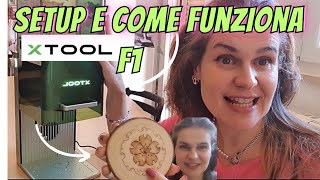 I miei Primi esperimenti con Incisore Laser F1 xtool risultati EPICI e sono una principiante!