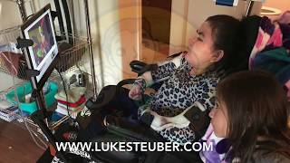 Ad Hoc AT: Eye Gaze Rett Syndrome Wheelchair Install (Full)