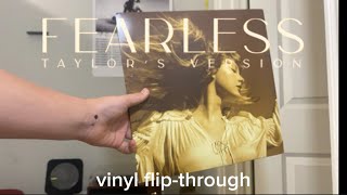 Taylor Swift - Fearless (Taylor’s Version) Vinyl Flip-Through