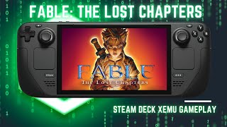 Fable: The Lost Chapters Xemu Gameplay - Steamdeck - Windows 11