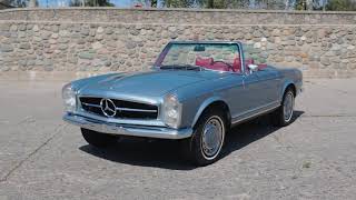 1970 Mercedes 280SL walkaround