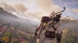 Assassin's Creed: Odyssey Gameplay Ezio's Outfit, Stealth kills and Combat, Overpowered Build