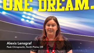 Testimonial - Alexis Lensgraf, Peak Chiropractic, North Plains, OR