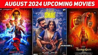 Top 08 August Month Release South Bollywood Movies 2024 (Hindi) Double Ismart | Mr Bachchan |Stree 2