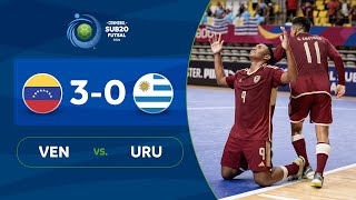 VENEZUELA vs. URUGUAY [3-0] | RESUMEN | CONMEBOL SUB20FS | FASE DE GRUPOS