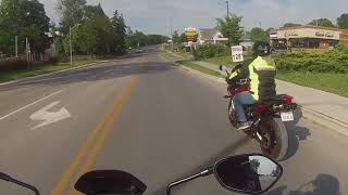 Port Dover Ontario ride June 2018