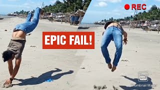 Epic Fail Backdive II Challenge Accepted