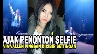 Ajak Penonton Selfie dan Direkam , Via Vallen Dicibir Settingan oleh Netizen