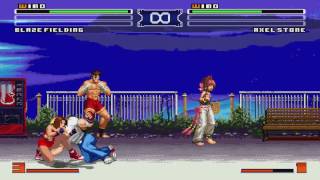 [S09 MUGEN] Blaze Fielding #3 Vs. Axel Stone