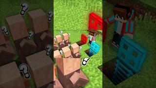 КАКОЙ ЛЮК ВЫБЕРУТ ЖИТЕЛИ В МАЙНКРАФТ | Компот Minecraft #жителивмайнкрафт #компот #shorts #выбор