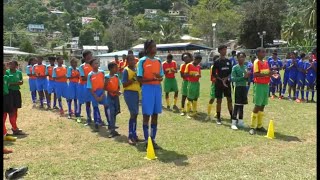 Gameday One of Caribbean Stars T&T Boys U15 North Zone Football tournament at Carenage Rec. Ground