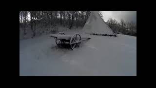 Neve neige snow  Nomad Planet   27 02 2022  Montalegre Portugal