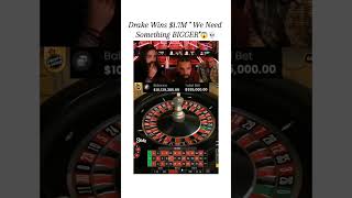 Drake Plays High stake Roulette..#stake  #drake #roulette #shorts #short #viral #casino #slots