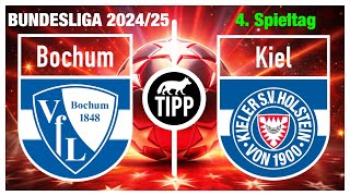 Bochum–Kiel: 4.Spieltag Bundesliga Prognose & Tipp