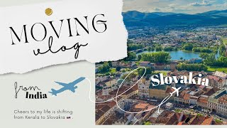 Traveling alone from India to Slovakia ✈️| My first International Journey🍃| New Chapter of my life 💗