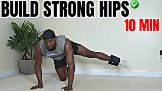 10 MINUTE Inner Hip/Outer Thigh WORKOUT(Build Curvy Hips From Home!!)