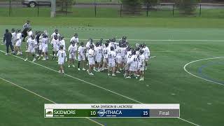 Ithaca Men's Lacrosse vs. Skidmore (Senior Day)