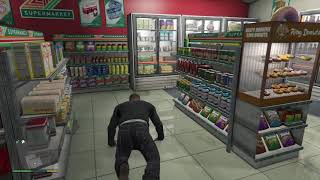 Grand Theft Auto V- Franklin goes shopping