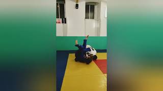 Judo drop seoi-nage training / judo in Vienna