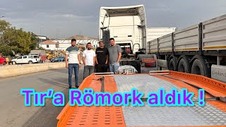 Kayseri’den Römork’um  geldi