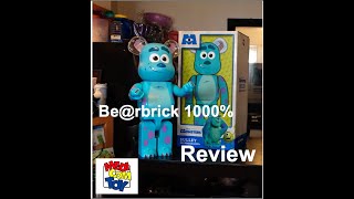 MONSTER INC BEARBRICK COLLECTION SULLY 1000%