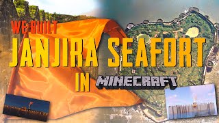 We built FORT JANJIRA in Minecraft! किल्ले - जंजिरा Making history in Minecraft