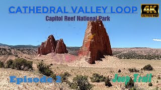 4x4 Trail: Cathedral Valley Loop - Capitol Reef NP - Part 2 (Complete Trail)