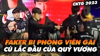 FAKER BỊ PHÓNG VIÊN GÀI VÀ PHA LẮC ĐẦU TỈNH TÁO, CHẤP TỐC BIẾN CẢ TRẬN CỦA FAKER - Ted Thông Tin