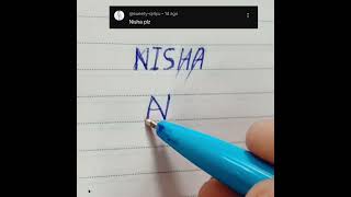 Nisha logo 🔥 how to create professional logo #viral #trending #brand #shorts