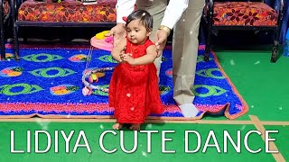 10 Months Old Lidiya Jenisha Cute Dance on Christmas Event