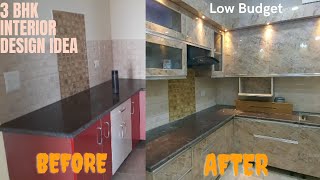 3BHK SKA GreenArch Noida Extension |  Interior Design Idea in Low Budget