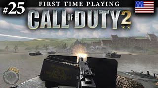 Call of Duty 2 | First time playing #25 | Crossing The Rhine (No commentary playthrough)