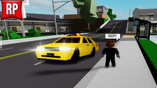 Becoming A Taxi Driver In Brookhaven RP | ROBLOX