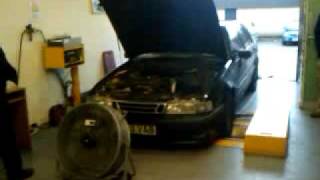 SAAB 9000 Stage 3+ dieing on a tiny rolling road 2/2