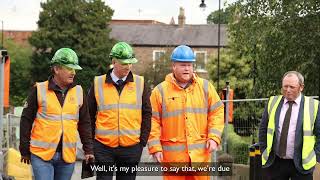 Stamford Bridge road bridge reopens two weeks ahead of schedule